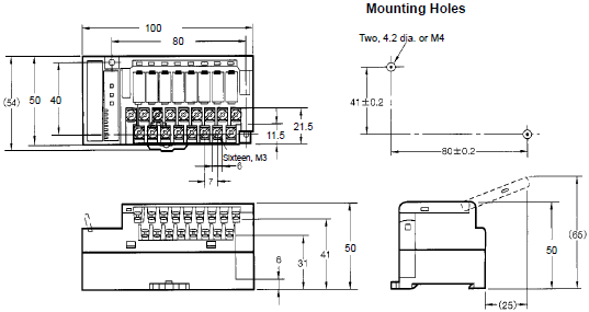 SRT2-R Dimensions 1 