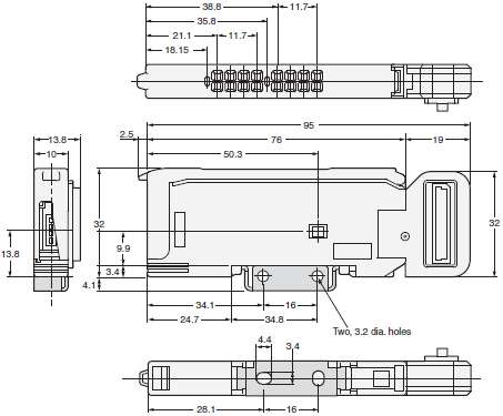 E3C-LDA Dimensions 10 