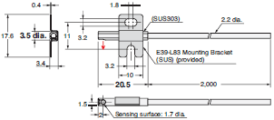 E32 Series Dimensions 342 