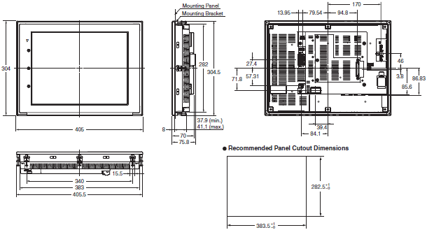 NS Series Dimensions 1 