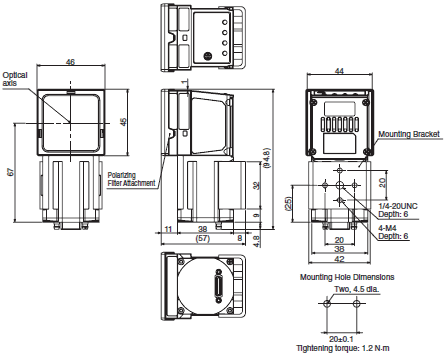 FZ4 Series Dimensions 17 