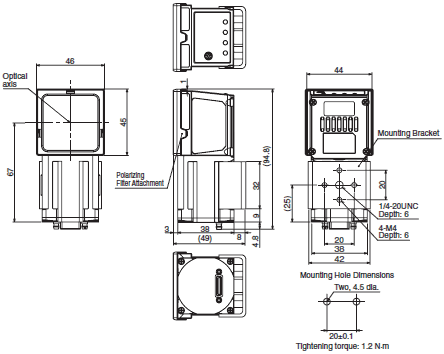 FZ4 Series Dimensions 19 