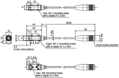 FZ4 Series Dimensions 14 