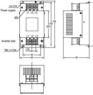 3G3MX2-V1 Dimensions 28 