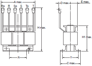 3G3MX2-V1 Dimensions 42 