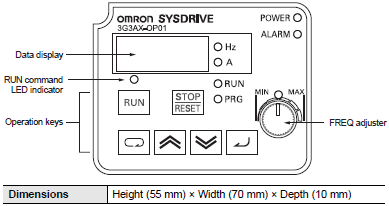 3G3MX2-V1 Dimensions 44 