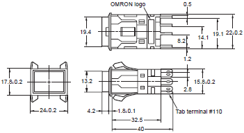 A3S (Super Luminosity Type) Dimensions 2 