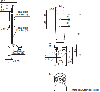 F3SG-R Series Dimensions 46 