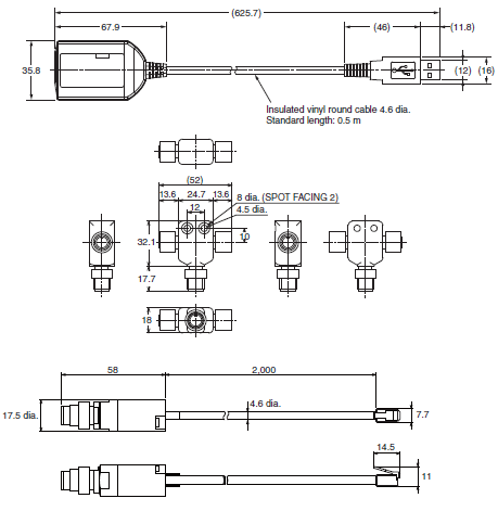 F3SG-R Series Dimensions 63 