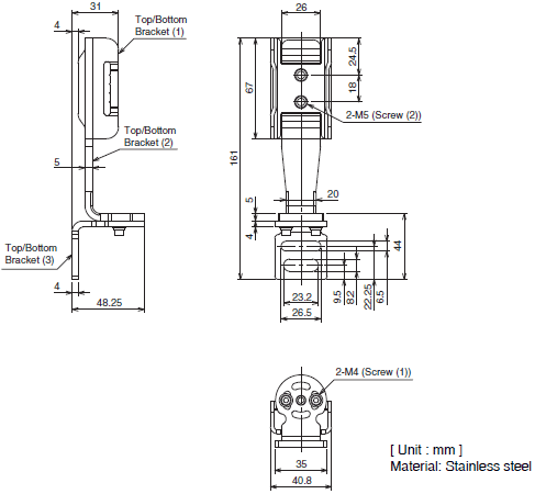 F3SG-R Series Dimensions 100 