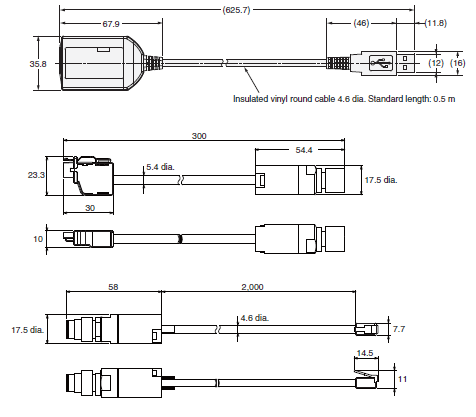 F3SG-R Series Dimensions 112 