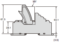 PYF-[][]-PU / PTF-[][]-PU / P2RF-[][]-PU Dimensions 6 