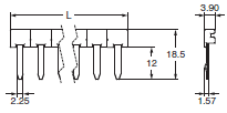 PYF-[][]-PU / PTF-[][]-PU / P2RF-[][]-PU Dimensions 18 