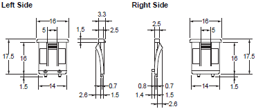 A7D / A7DP Dimensions 7 