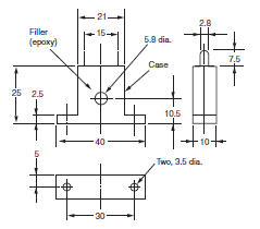 E5CD / E5CD-B Dimensions 14 