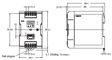 S8VK-X Dimensions 3 