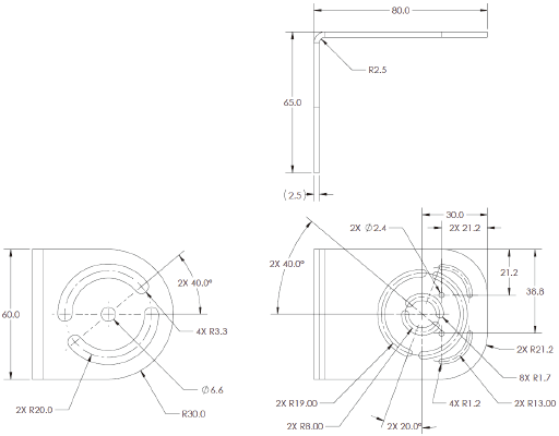 MicroHAWK V430-F / V420-F / V330-F / V320-F Dimensions 4 