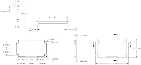 MicroHAWK V430-F / V420-F / V330-F / V320-F Dimensions 10 