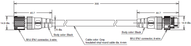 F3SP-B1P Dimensions 7 