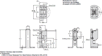 E3AS Series Dimensions 32 