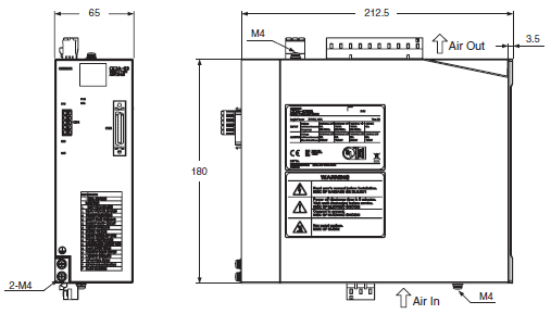 CK3A-G305L / -G310L / -G320L Dimensions 1 