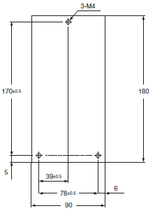 CK3A-G305L / -G310L / -G320L Dimensions 4 