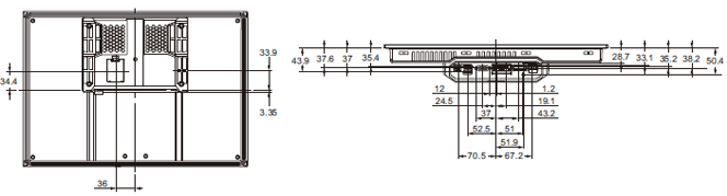NA Series (-V2) Dimensions 2 
