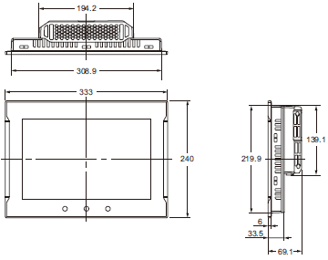 NA Series (-V2) Dimensions 3 