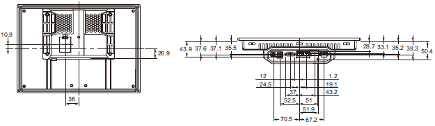NA Series (-V2) Dimensions 4 