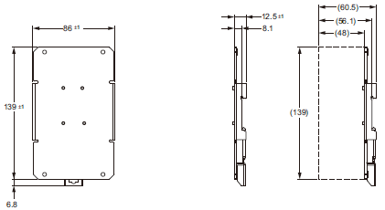 S8NR-S / S8R-BB Dimensions 5 