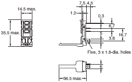 P2RFZ / P2RF, P2R, P7TF, PYFZ / PYF, PTFZ / PTF, PYD, PT, P7LF, PF, P2CF, PFA, P3G / P3GA, PL Dimensions 12 