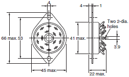 P2RFZ / P2RF, P2R, P7TF, PYFZ / PYF, PTFZ / PTF, PYD, PT, P7LF, PF, P2CF, PFA, P3G / P3GA, PL Dimensions 85 