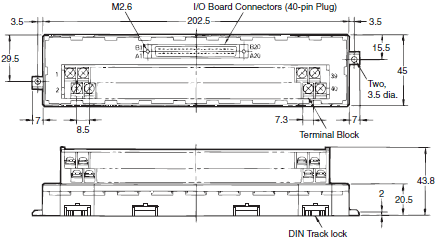 XW2B (Standard-type) Dimensions 13 