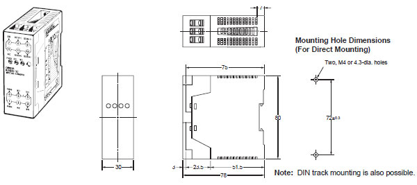 K3SC Dimensions 1 