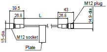 D6FZ-FGT Series Dimensions 10 