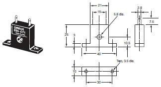 E5CN-H Dimensions 7 