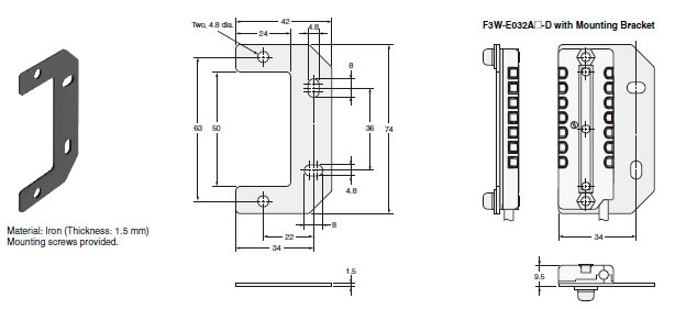 F3W-E Dimensions 11 F39-LE1(Flat)_Dim