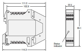 MS4800 Series Dimensions 13 