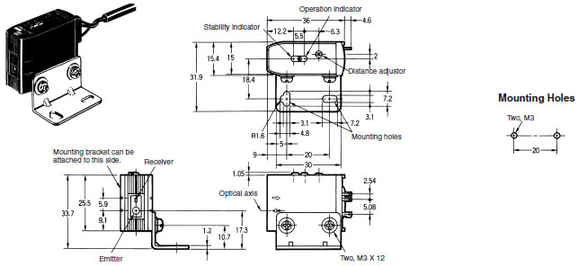 Z4D-F Dimensions 2 